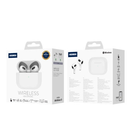 JELLICO kabellose Kopfhörer AirBlue 3 weiss