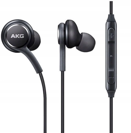 Original headphones Samsung AKG IC100BB GP-OAU021AMDBW USB-C Black (bulk EU)