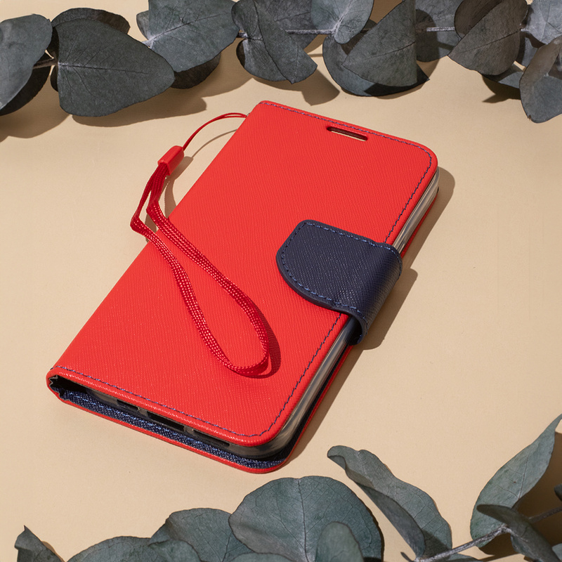 Etui Smart Fancy do iPhone 16 Pro Max 6,9&quot; czerwono-granatowe