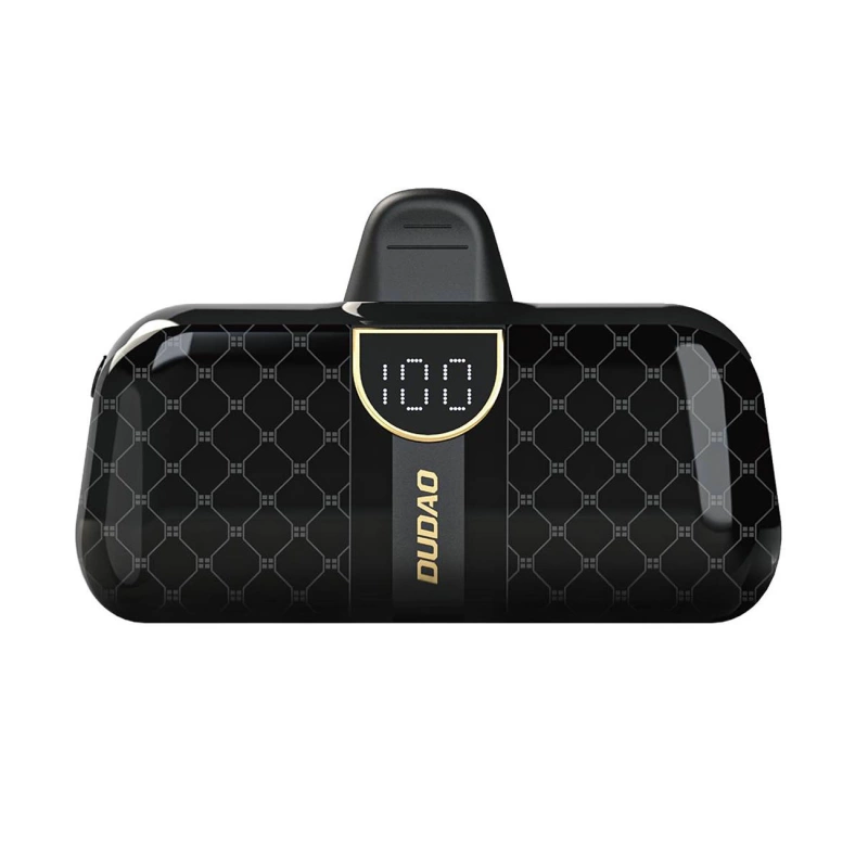 Dudao K20SL mini power bank in the shape of a Lightning bag 5000mAh - black