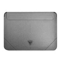 Guess Sleeve GUCS16PSATLG 16 "Silber / Silber Saffiano Triangle Logo