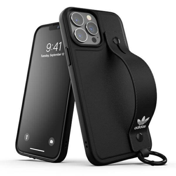 Adidas OR Hand Strap Case iPhone 13 Pro Max 6,7" schwarz/schwarz 47139