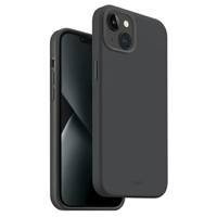 Uniq Hülle Lino Hue iPhone 14 Plus 6.7" Magclick Charging grau/anthrazit