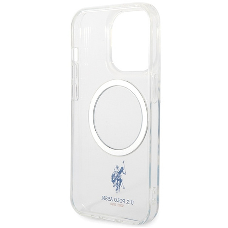 Etui U.S. Polo Assn. MagSafe Collection do iPhone 15 Pro - przerozczyste