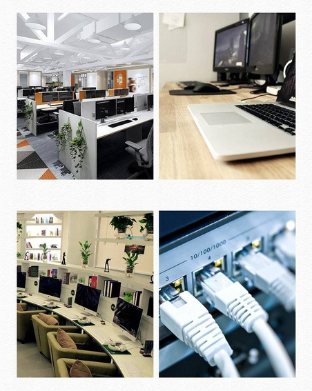 Ugreen kabel przewód internetowy sieciowy Ethernet patchcord RJ45 Cat 6 UTP 1000Mbps 3 m niebieski (NW102 11203)