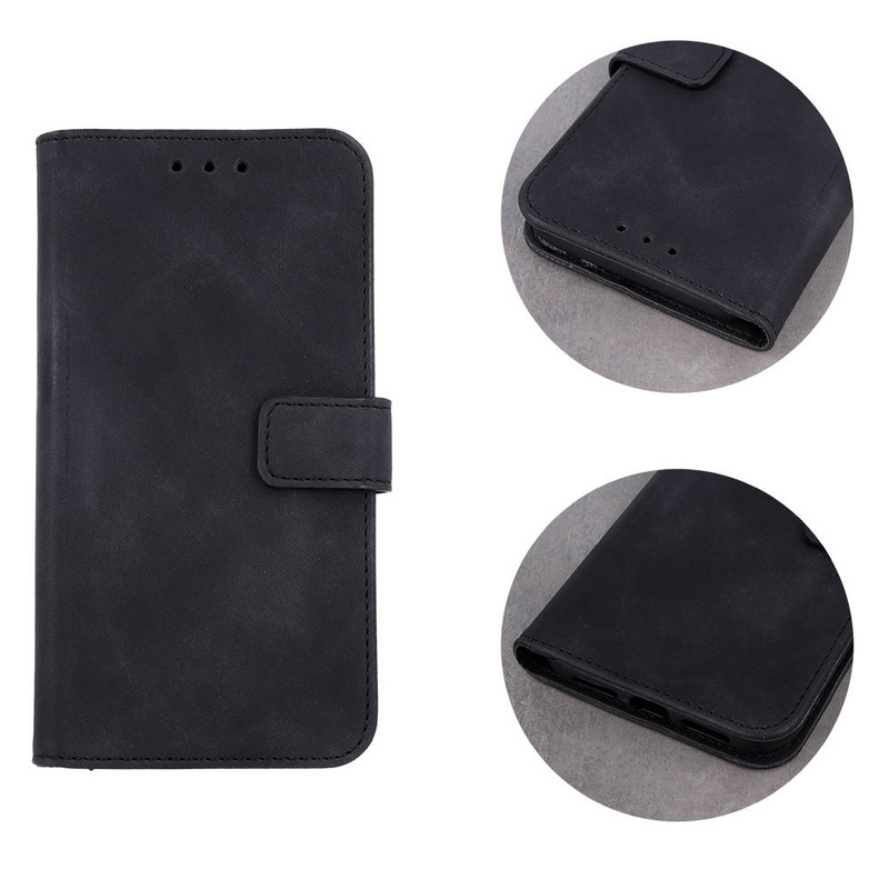 Etui Smart Velvet do iPhone XR czarny