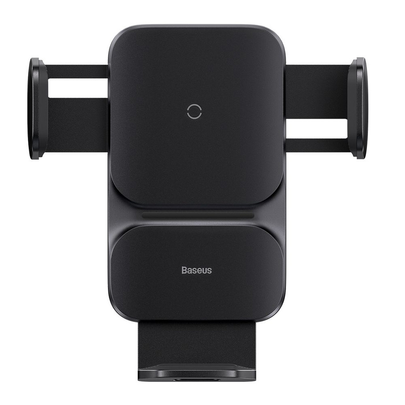 Baseus Wisdom Induktionsladegerät Autotelefonhalter für Haftnotizen schwarz (CGZX000001)