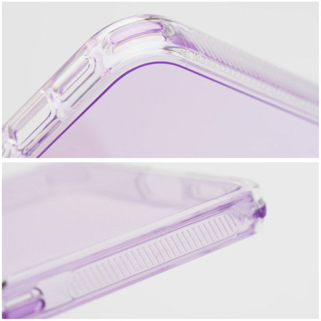 Futerał MATRIX CLEAR do SAMSUNG S25 Ultra jasnofioletowy