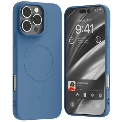 Mercury MagSafe Semi-Silicone iPhone 16 Pro Max 6,9" niebieski /blue