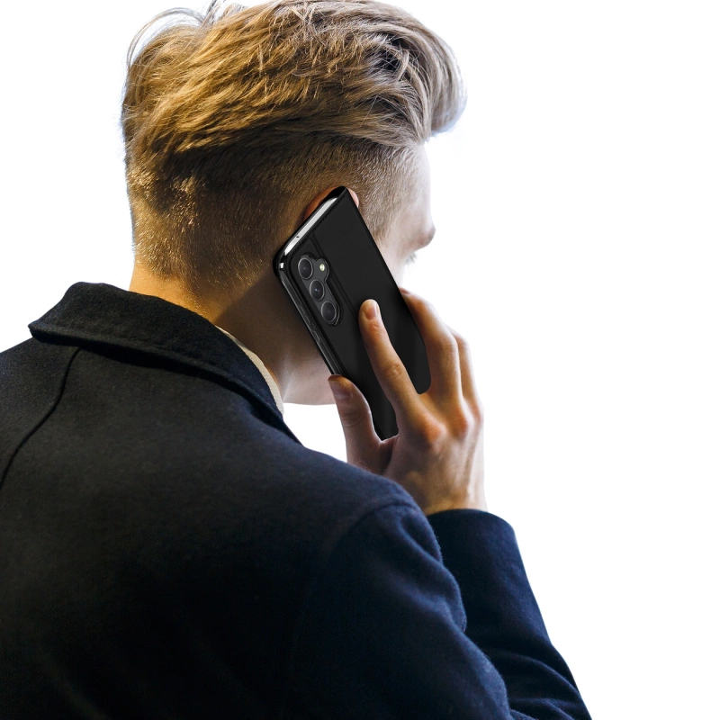 Dux Ducis Skin Pro Hülle für Samsung A35 5G mit Klappe - Schwarz