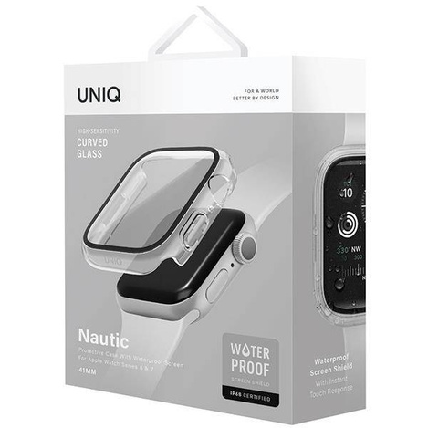 Schutzhülle APPLE WATCH 7 / 8 (41MM)
 UNIQ Nautic transparent