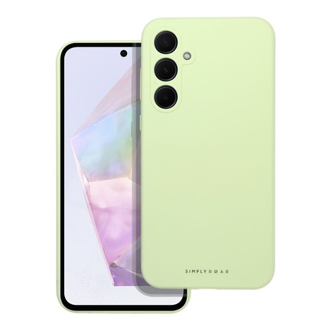 Futerał Roar Cloud-Skin - do Samsung Galaxy A35 5G Jasnozielony