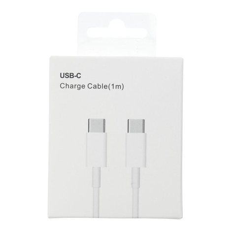 Kabel Typ C do Typ C 3.0 PD 30W HD26 BOX biały 1 metr