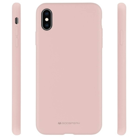 MERCURY SILICONE CASE IPHONE 15 PRO MAX (6.7), PINK SAND / PUDROWY RÓŻ