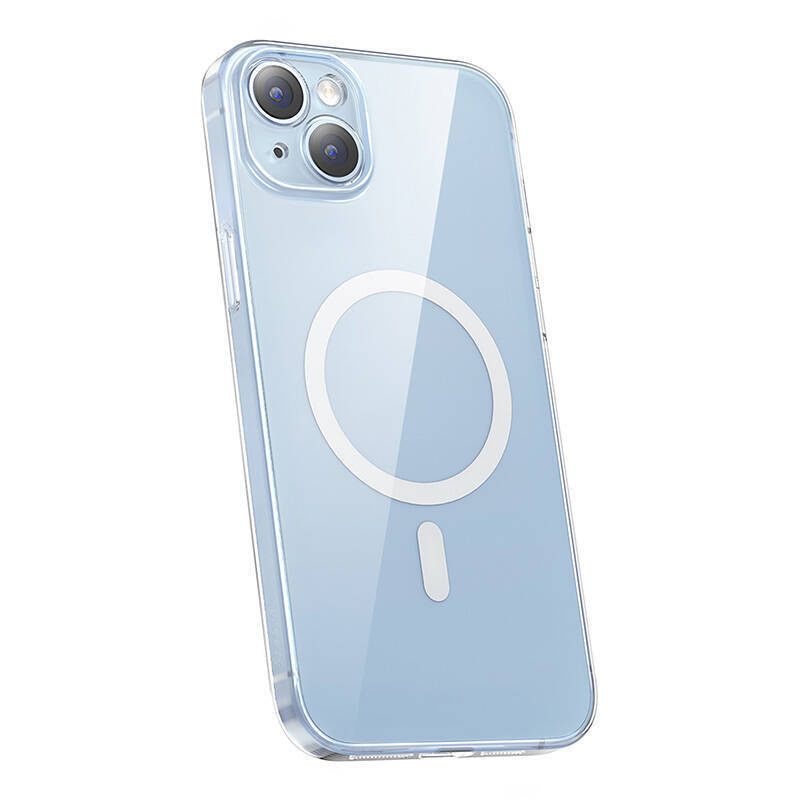Etui IPHONE 14 PLUS Baseus Crystal Series + Szkło Hartowane transparentne