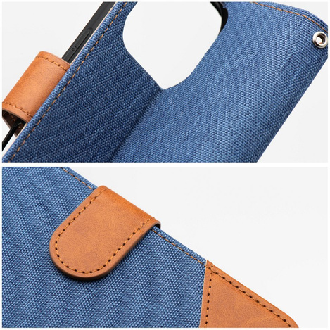 Kabura JEANS Book do IPHONE 16 Pro niebieski