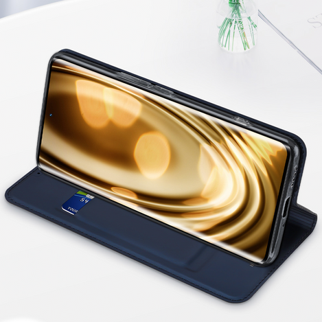 Dux Ducis Skin Pro Hülle für Samsung Galaxy A54 5G Flip Cover Kartenetui Ständer schwarz
