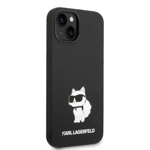 Karl Lagerfeld Silicone NFT Choupette - Etui iPhone 14 Plus (czarny)