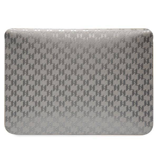 Karl Lagerfeld Sleeve KLCS14SAKHPCG 14" srebrny/silver Saffiano Monogram Choupette
