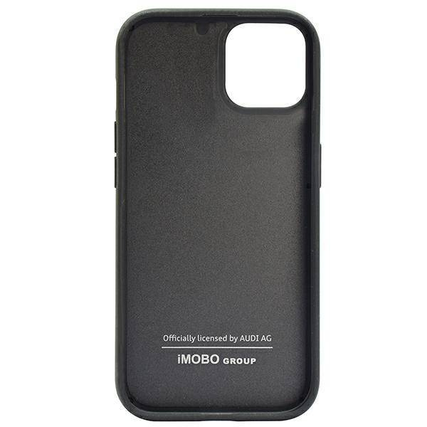 Audi Carbon Fiber Stripe iPhone 14 6.1&quot; black/black hardcase AUS-TPUPCIP14-R8/D1-BK