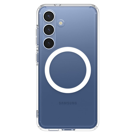 Spigen nakładka Ultra Hybrid Mag MagSafe do Samsung Galaxy S25+ Przezroczysta Biała