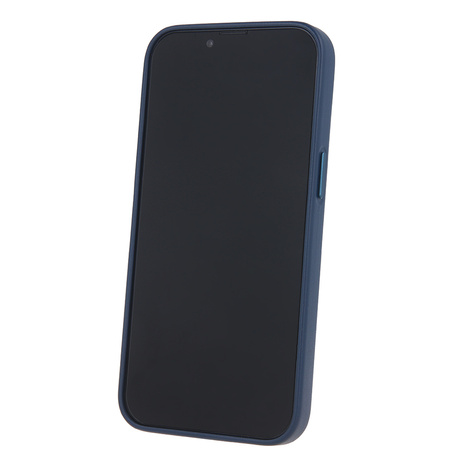 Nakładka Mag Leather do iPhone 15 Pro Max 6,7" ciemnoniebieska