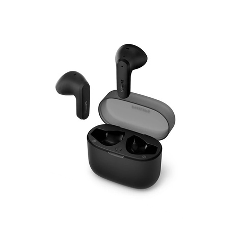 SŁUCHAWKI PHILIPS DOUSZNE TWS BEZPRZEWODOWE BLUETOOTH TRUE WIRELESS CZARNE Phil-TAT2139BK/00