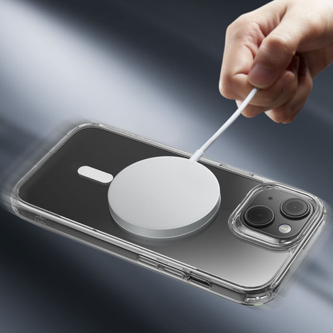 ESR CH HALOLOCK MAGSAFE IPHONE 15 KLAR