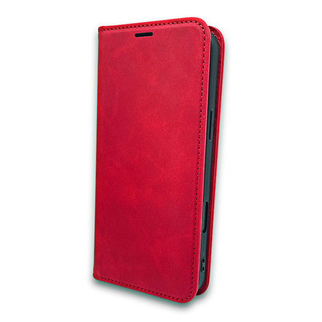 Etui Smart Suede do Samsung Galaxy A15 4G / A15 5G czerwone