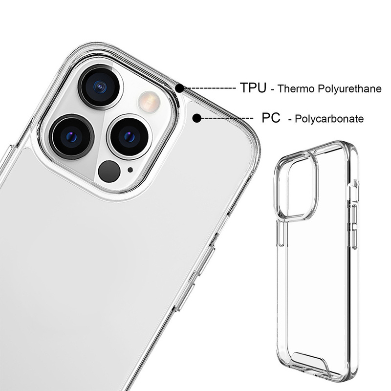 Nakładka Crystal do iPhone 16 Plus 6,7" transparentna big hole