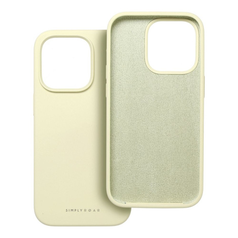 Futerał Roar Cloud-Skin - do iPhone 12 Jasnożółty