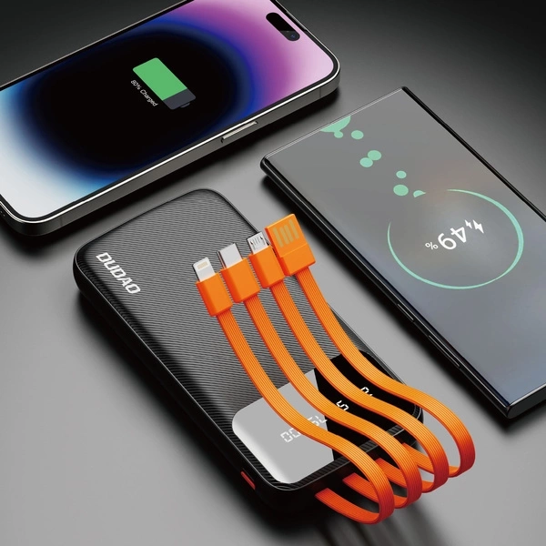 Dudao K6Pro 10000mAh power bank black