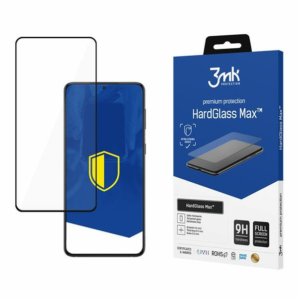 Samsung Galaxy S21 FE Black - 3mk HardGlass Max™