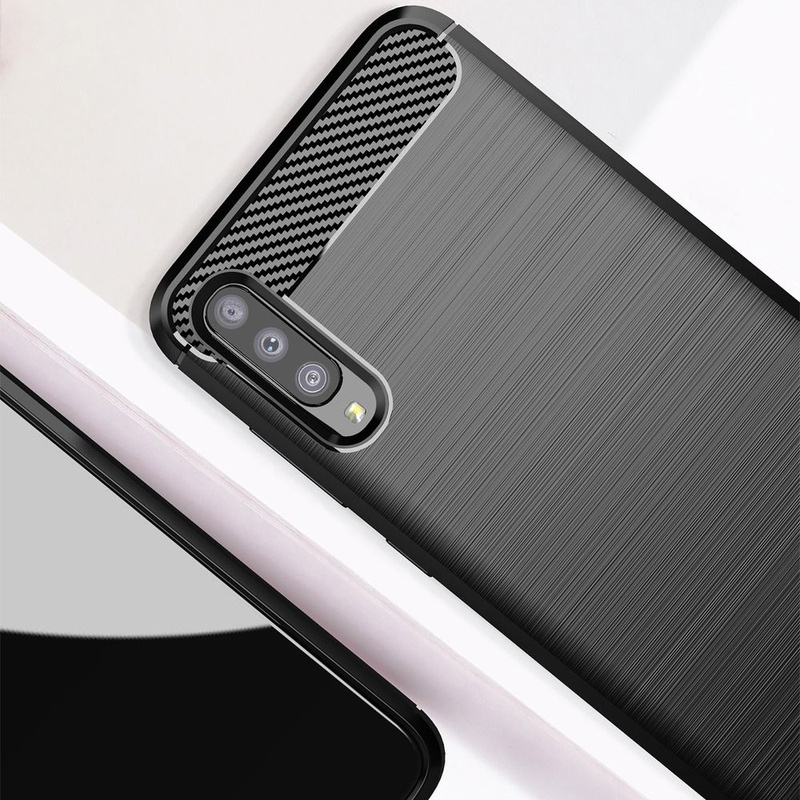 Futerał CARBON do SAMSUNG Galaxy A70 / A70s czarny