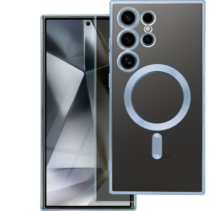 Futerał ELECTRO MAG COVER kompatybilny z MagSafe do SAMSUNG S25 FE niebieski