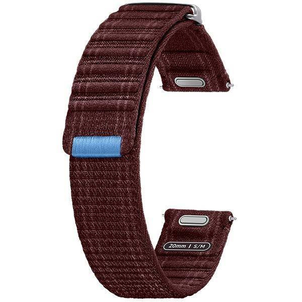 Pasek Fabric Band Samsung ET-SVL30SEEGEU do Watch7 / 6 / 5 / 4 20mm S/M winny/wine
