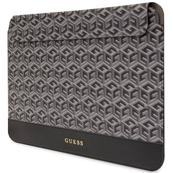 Bag LAPTOP 14" Guess Sleeve GCube Stripes (GUCS14HGCFSEK) black