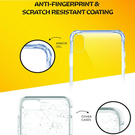 Futerał Armor Jelly Roar - do Samsung Galaxy A05s transparentny