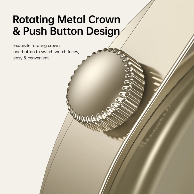 Joyroom JR-FC2 Classic Series smartwatch with IP68 call answering function - gold