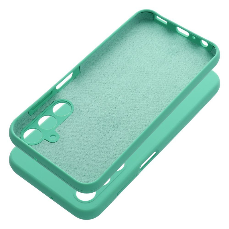 Futerał SILICONE 2mm do SAMSUNG A25 5G miętowy