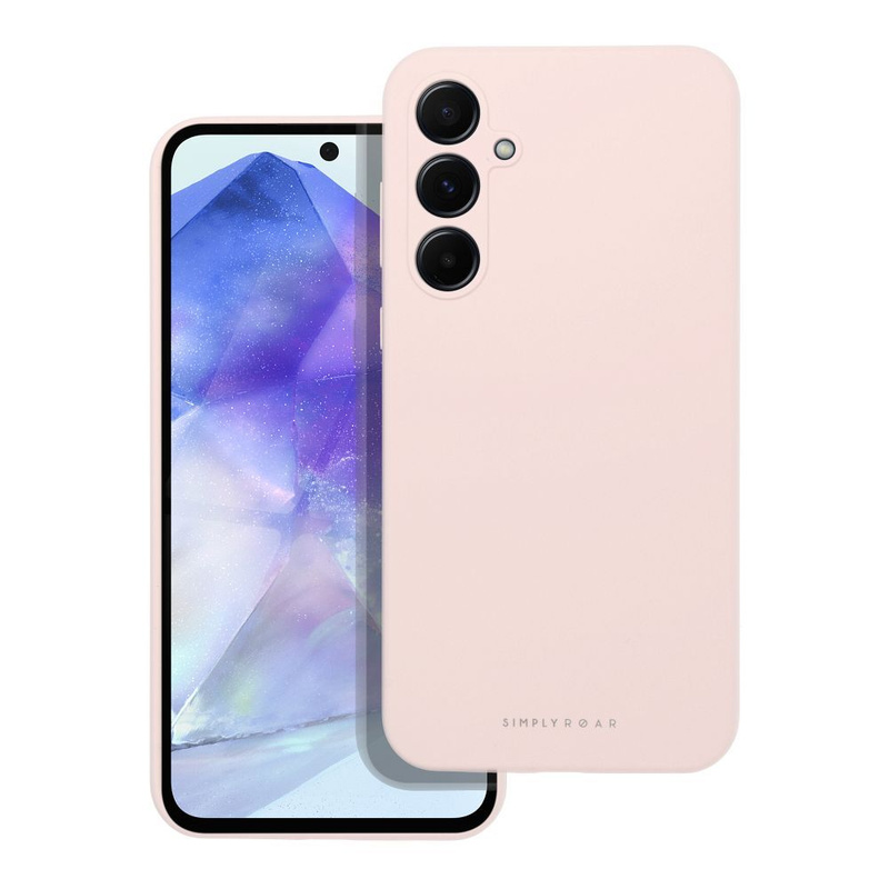 Futerał Roar Cloud-Skin - do Samsung Galaxy A55 5G Jasnoróżowy
