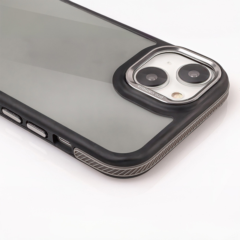 Nakładka Crystal Black do iPhone 16 Plus 6,7" szara