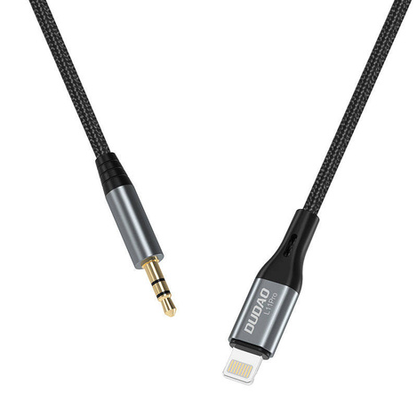 Dudao Audiokabel Lightning - Miniklinke 3,5 mm grau (L11PRO)