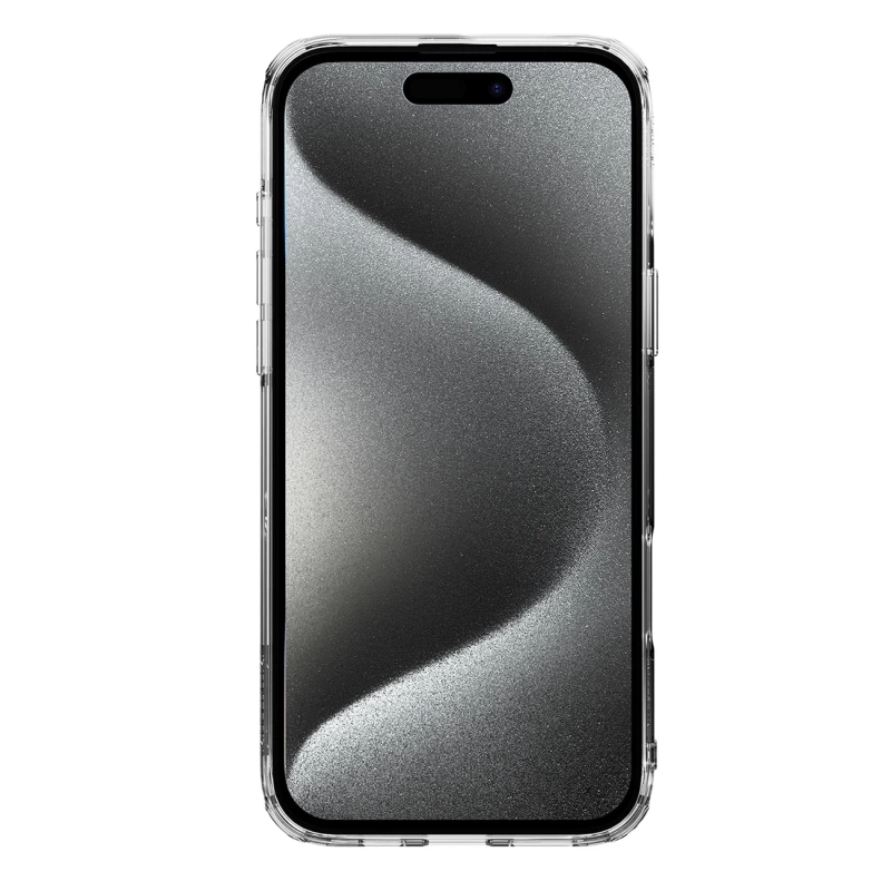 Etui Nillkin Nature Pro Case na iPhone 16 Pro - przezroczysto-białe