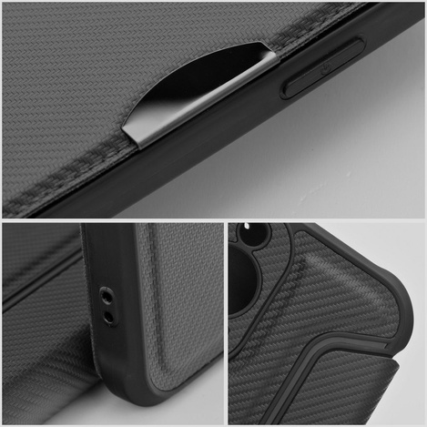 Kabura RAZOR Book do SAMSUNG S24 FE czarny
