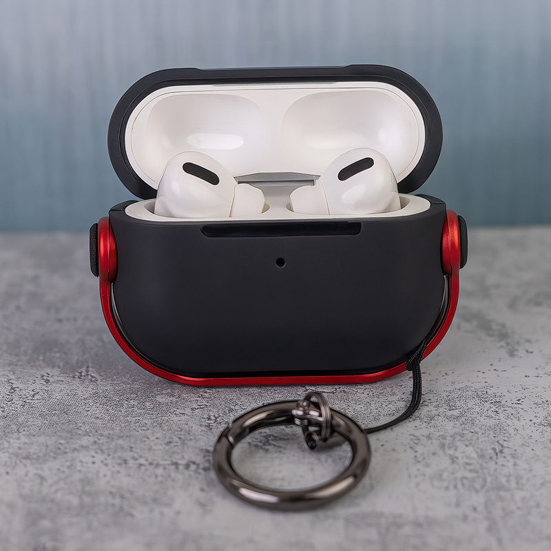 Etui do Airpods Pro Headset czerwone