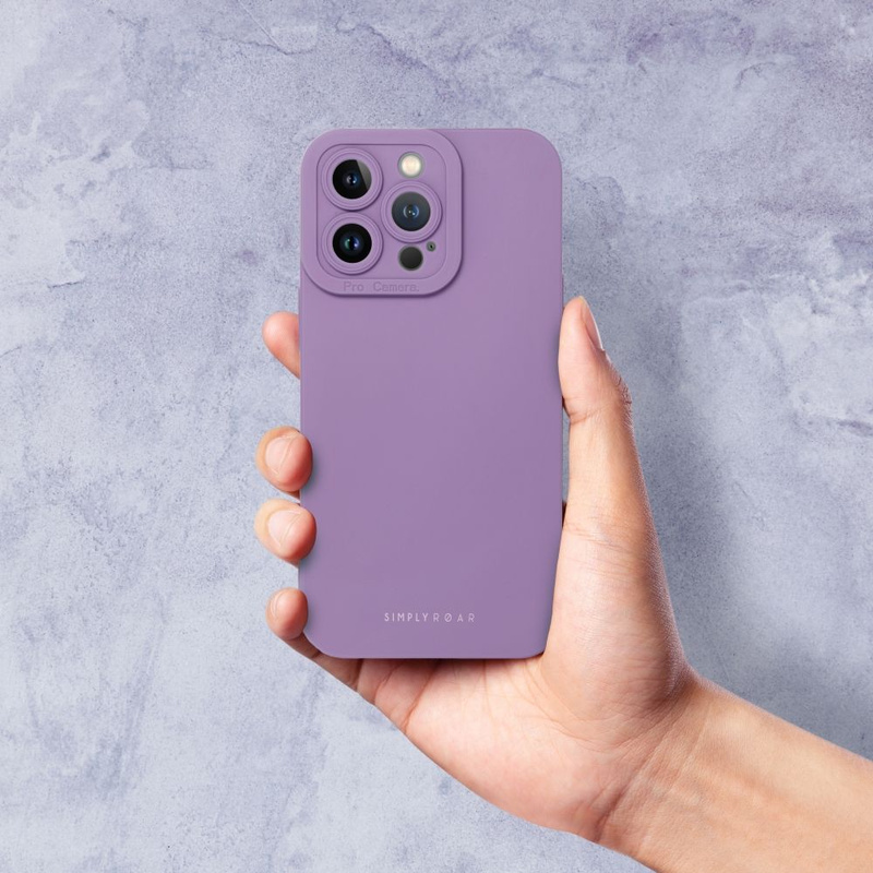 Futerał Roar Luna Case - do iPhone 15 Pro Fioletowy
