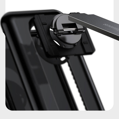Baseus self-adhesive foldable phone holder black (LUXZ000001)