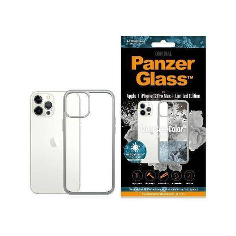 Schutzhülle IPHONE 12 PRO MAX PanzerGlass ClearCase Satin Silver AB