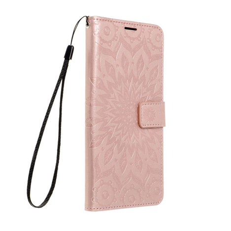 Kabura MEZZO Book do SAMSUNG A52 5G / A52 LTE ( 4G ) / A52s 5G mandala złoty róż